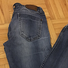 DIY Jean destroy