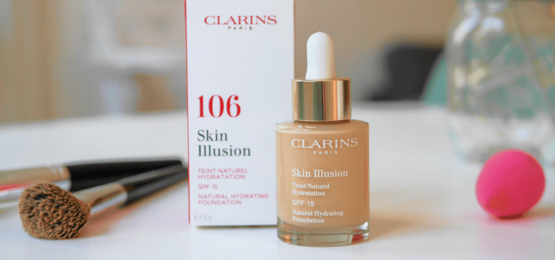 Clarins Skin Illusion le fond de teint "effet peau nue"